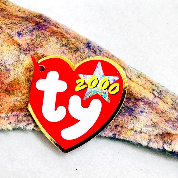 Y2K Ty Beanie Baby SWOOP the Pterodactyl - All Tags/Heart Protector - Picture 8 of 13